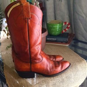 Tony Lama - Vintage Cowboy Leather Boots